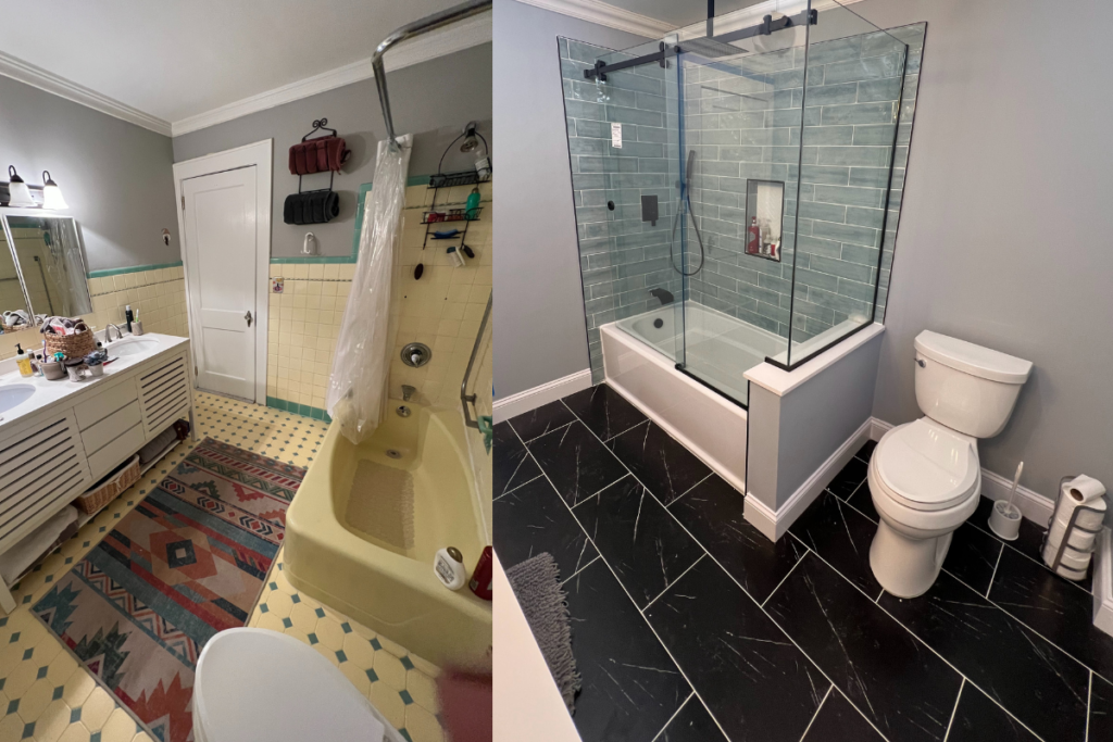 1920s Bathroom Remodel in Somerville, NJ | Before & After