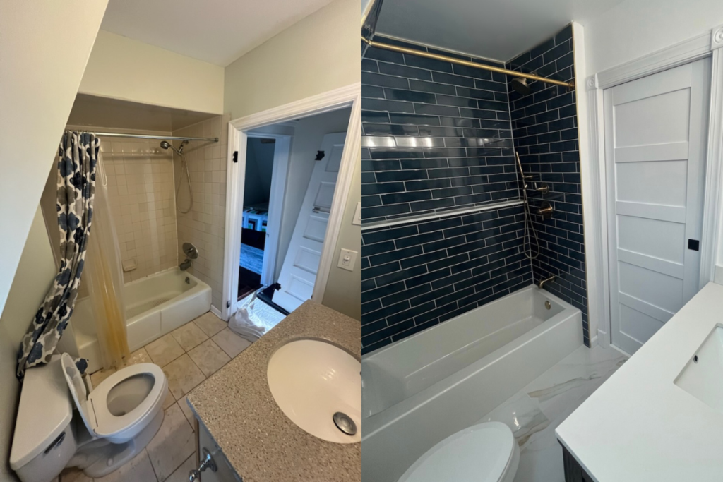 Before & After: Bathroom Remodel – Bernardsville, New Jersey